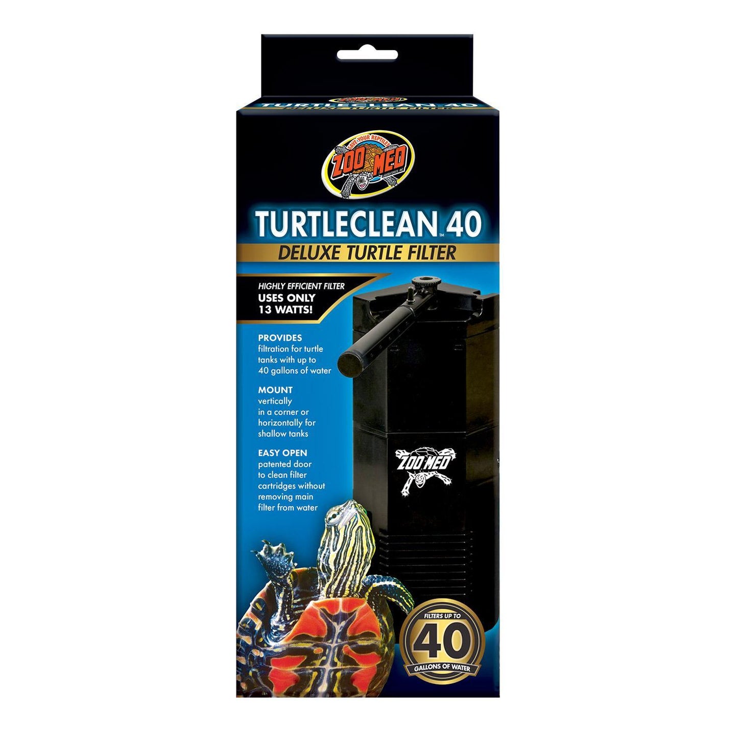 Zoomed Turtle Clean 40