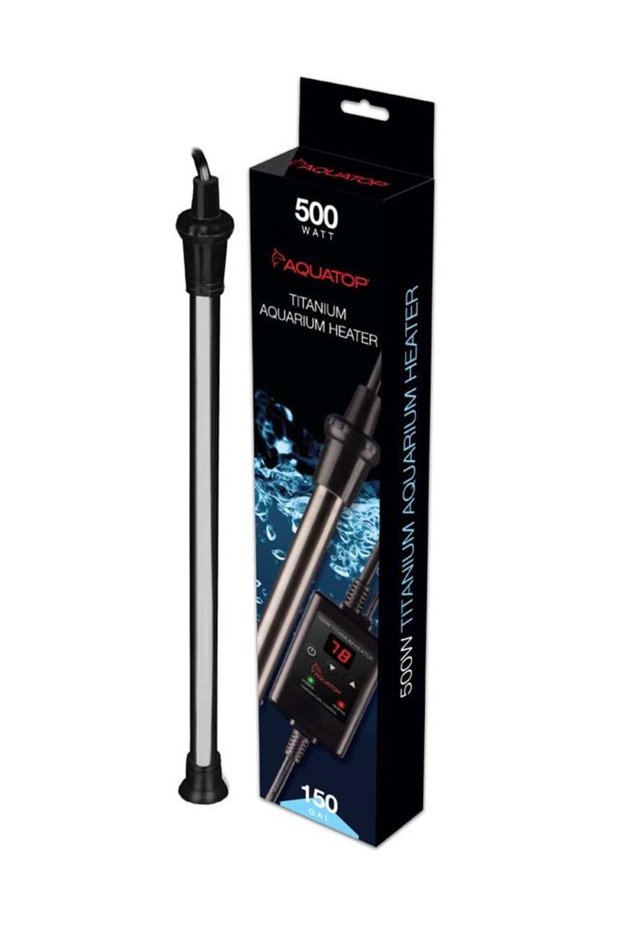 Aquatop Titanium Heater W Controller 500w