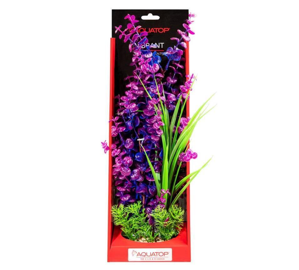 Aquatop Vibrant Wild Purpleberry Plant 16"