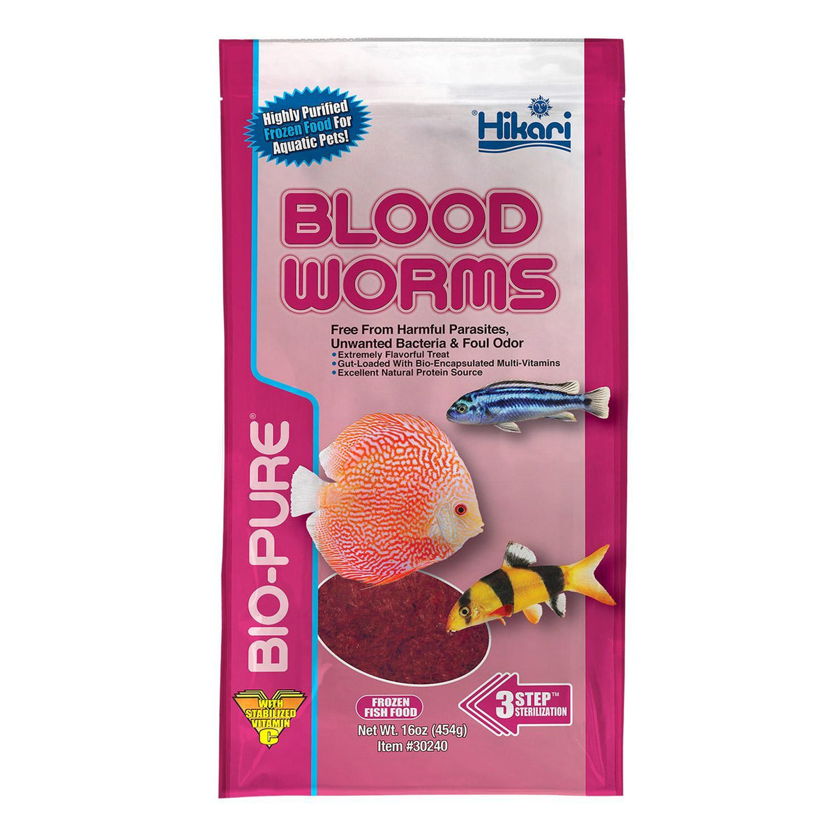 Hikari Bio-Pure Frozen Bloodworms 16oz