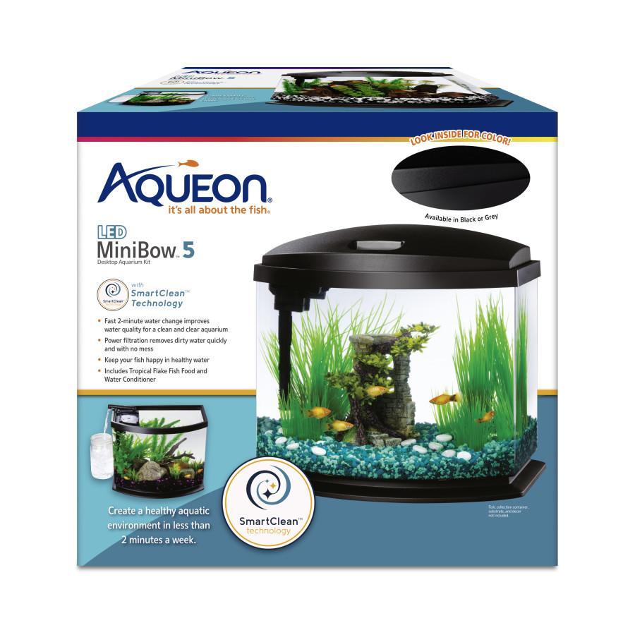 5 GAL. KIT MINI BOW LED SMARTCLEAN BLACK