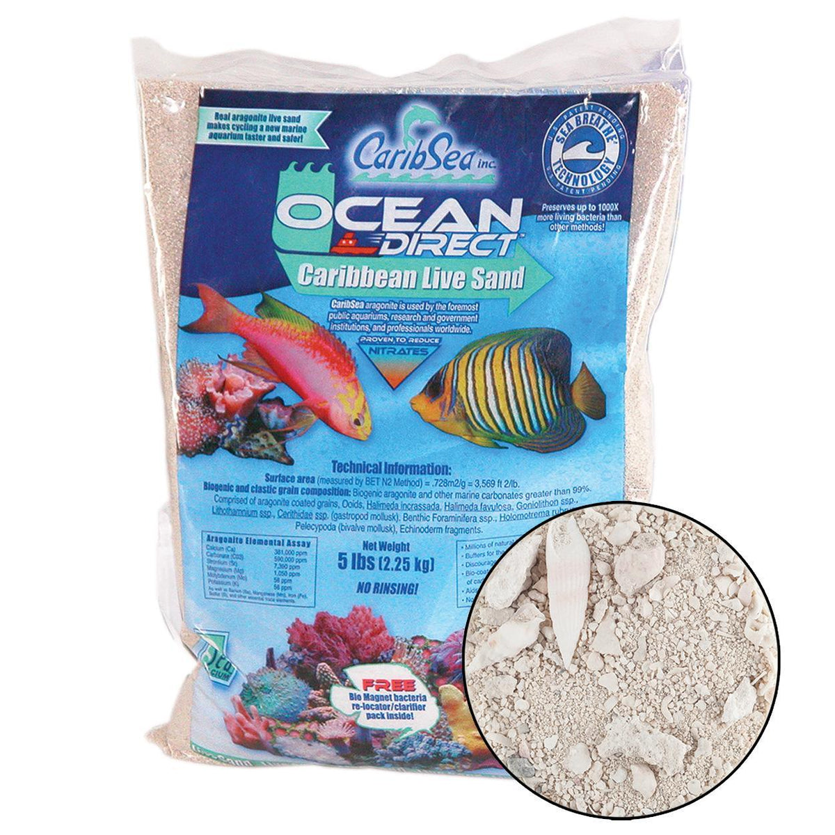 5# Ocean Direct Live Sand