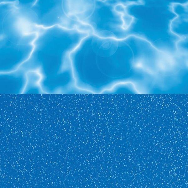 Tropical Reflections/Blue Bubbles 19.25x48"
