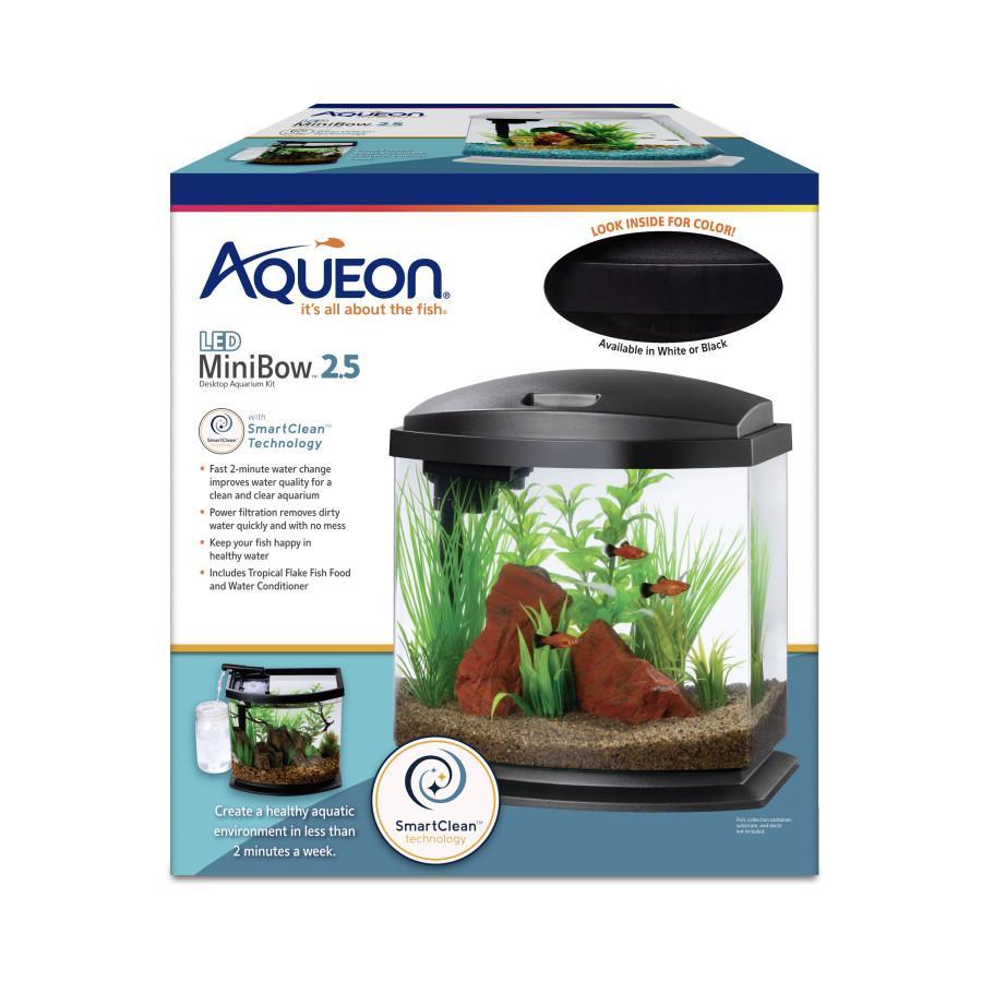2.5 GAL. KIT MINI BOW LED SMARTCLEAN BLACK
