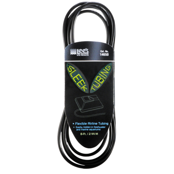 Sleek Black Airline Tubing - 8 ft