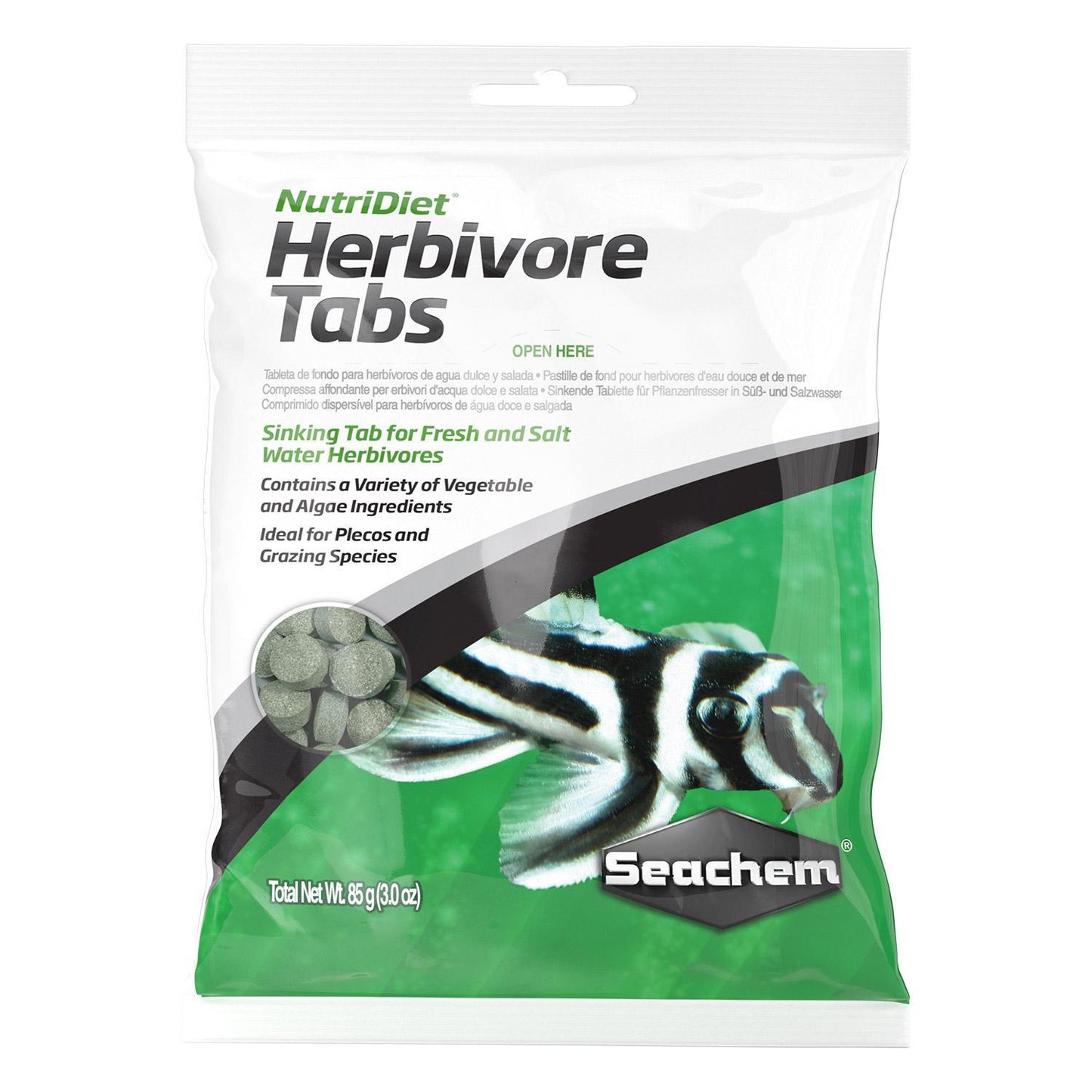 Seachem NutriDiet Herbivore Tabs