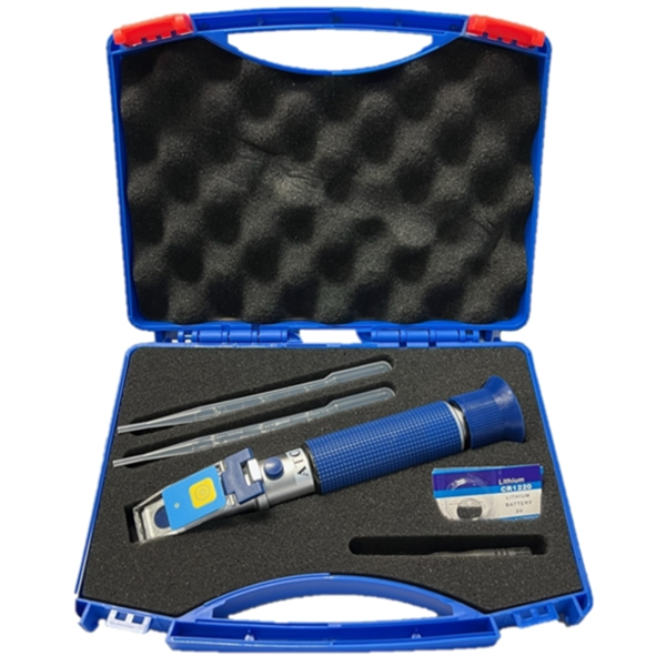 LED Refractometer Large Blue Box
