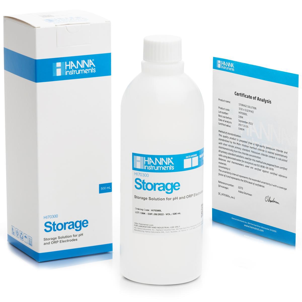 Hanna HI70300L PH/ORP Electrode Storage Solution