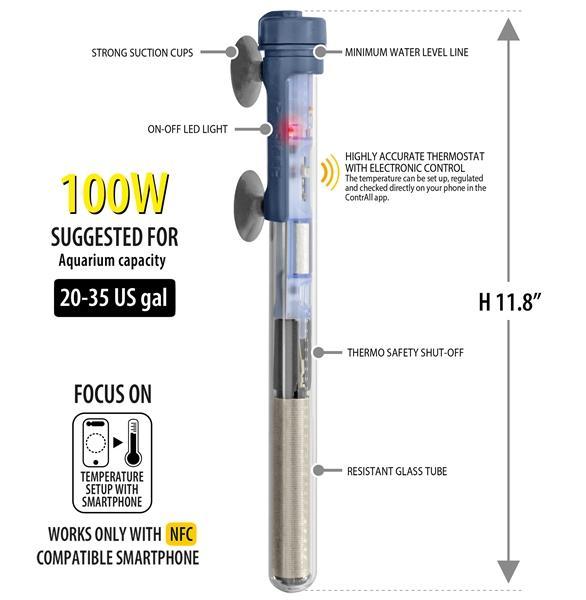 Sicce Scuba Heater 100w