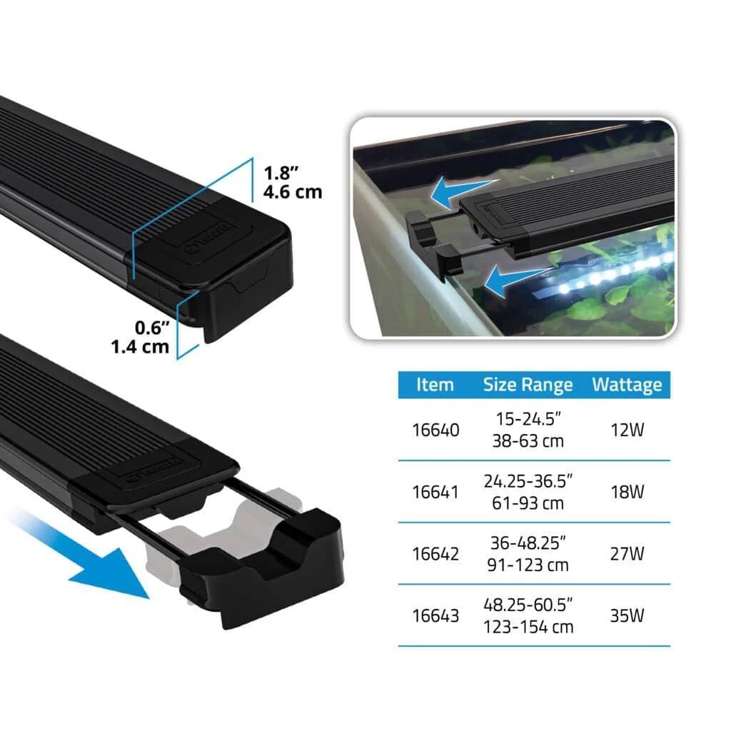 Aquasky 3.0 12W LED 15"-24.5″