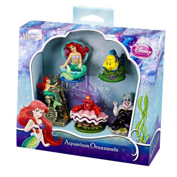 The Little Mermaid Ornament 5pk