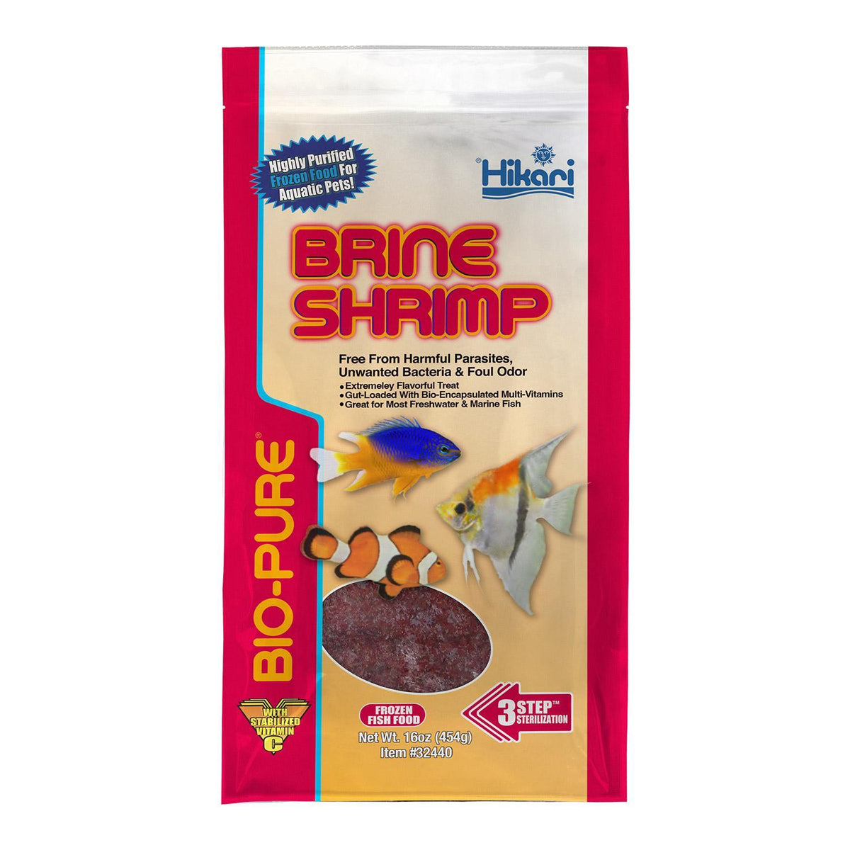 Hikari Bio-Pure Frozen Brine Shrimp 16OZ