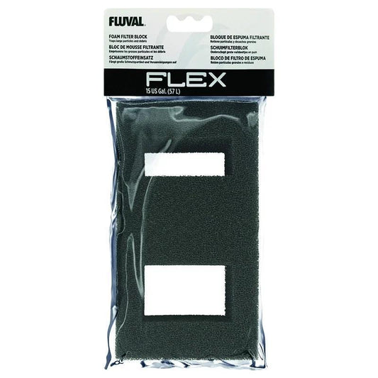 Fluval FLEX 15g Black Foam Filter Insert