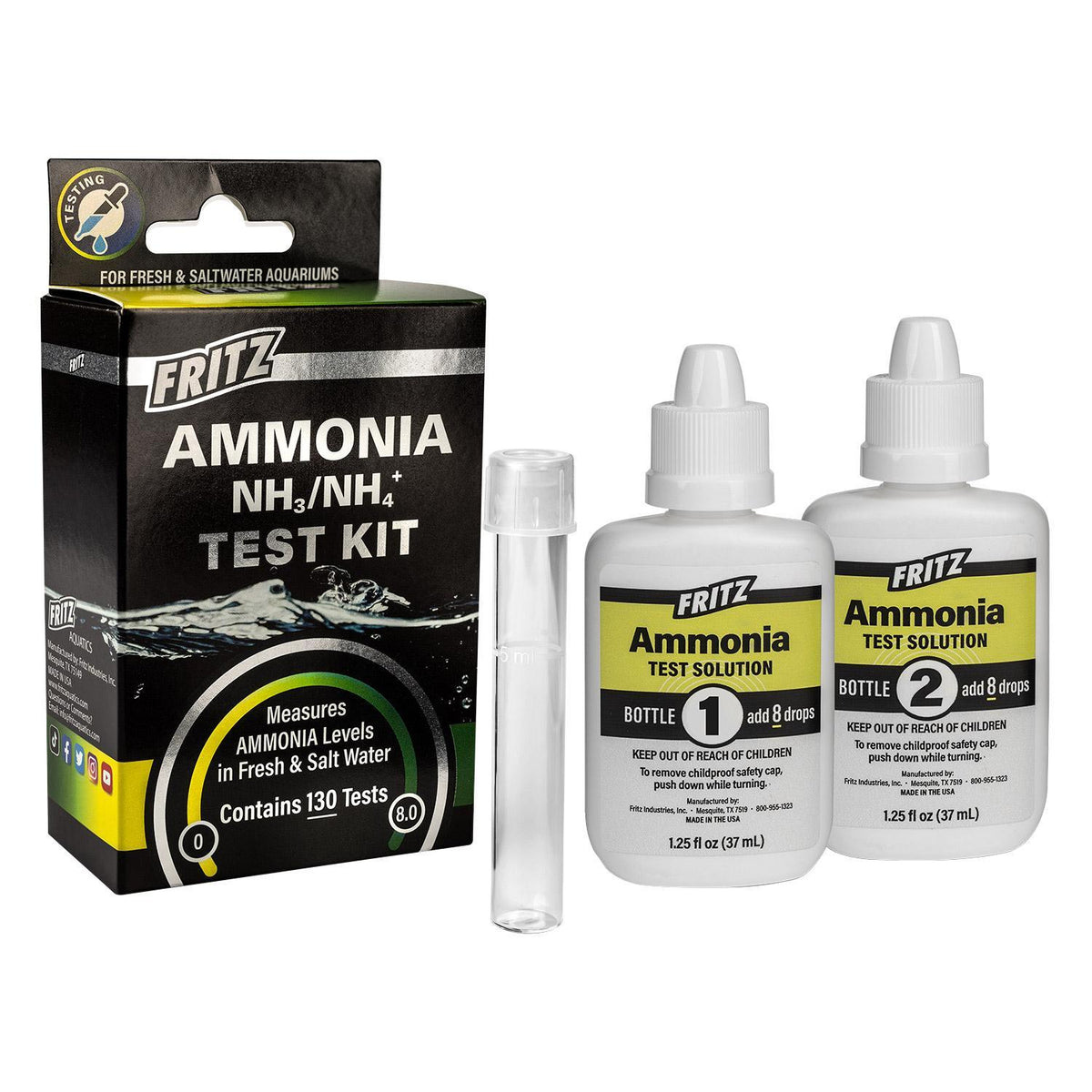 Fritz Ammonia Test Kit