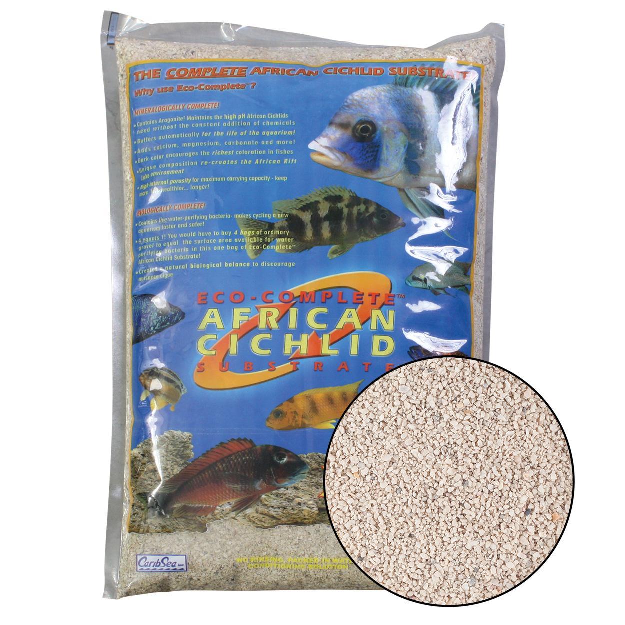 20# Eco-Complete African Cichlid White