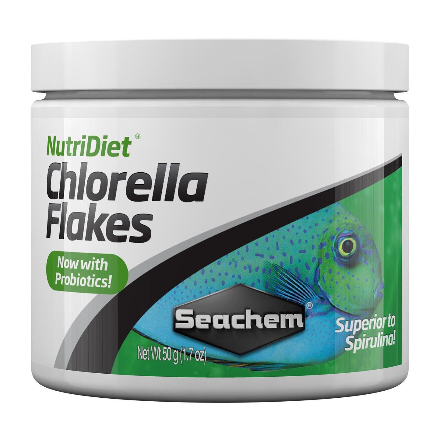 SEACHEM NutriDiet Chlorella Flakes 1.8 OZ (50grams)