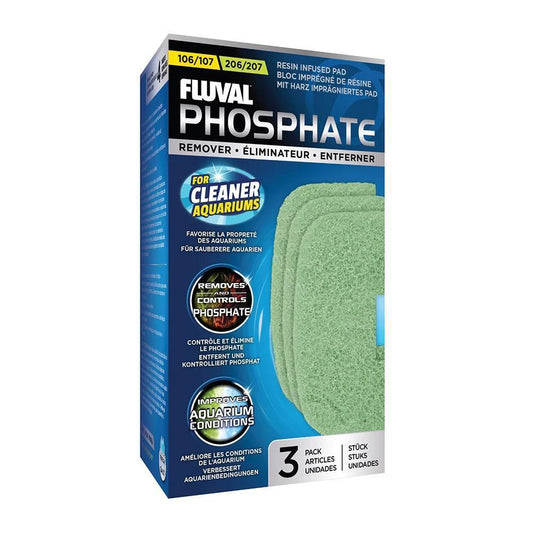 Fluval 107/207 Phosphate RemoverPad,3pcs