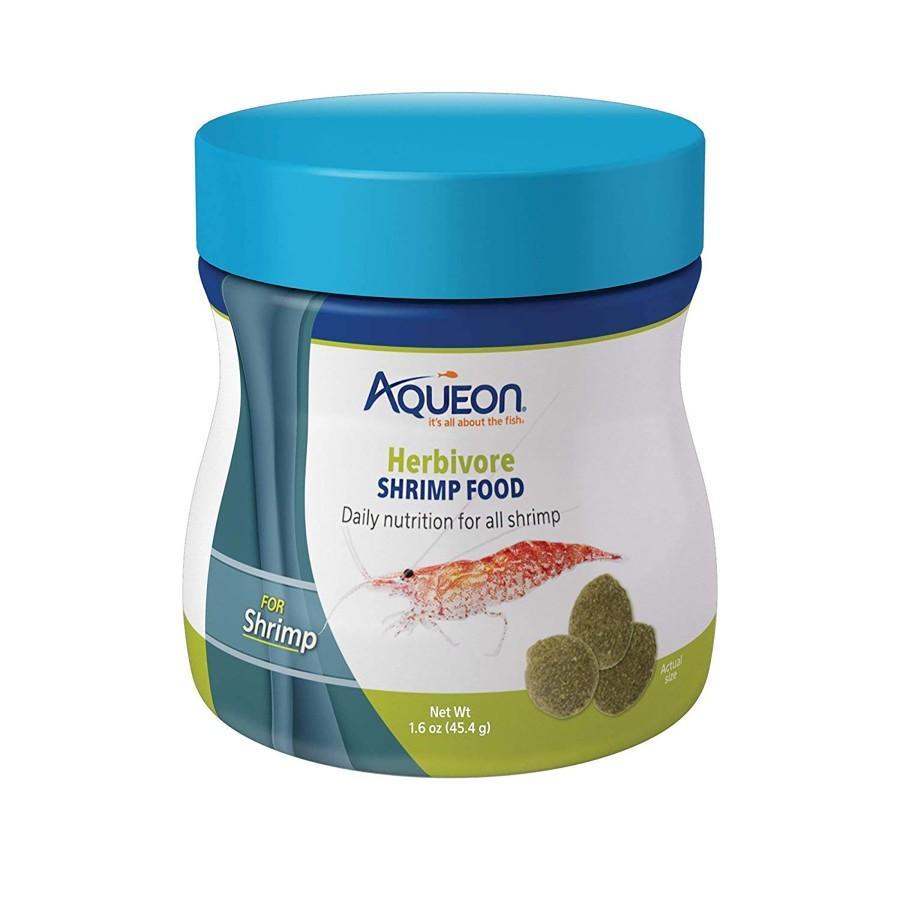 Aqueon Herbivore Shrimp Disc Fish Food 1.6 oz