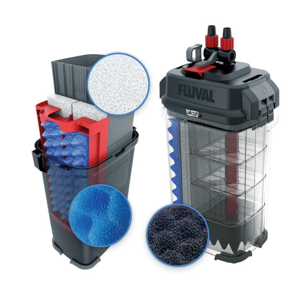 Fluval 407 Bio-Foam Value Pack