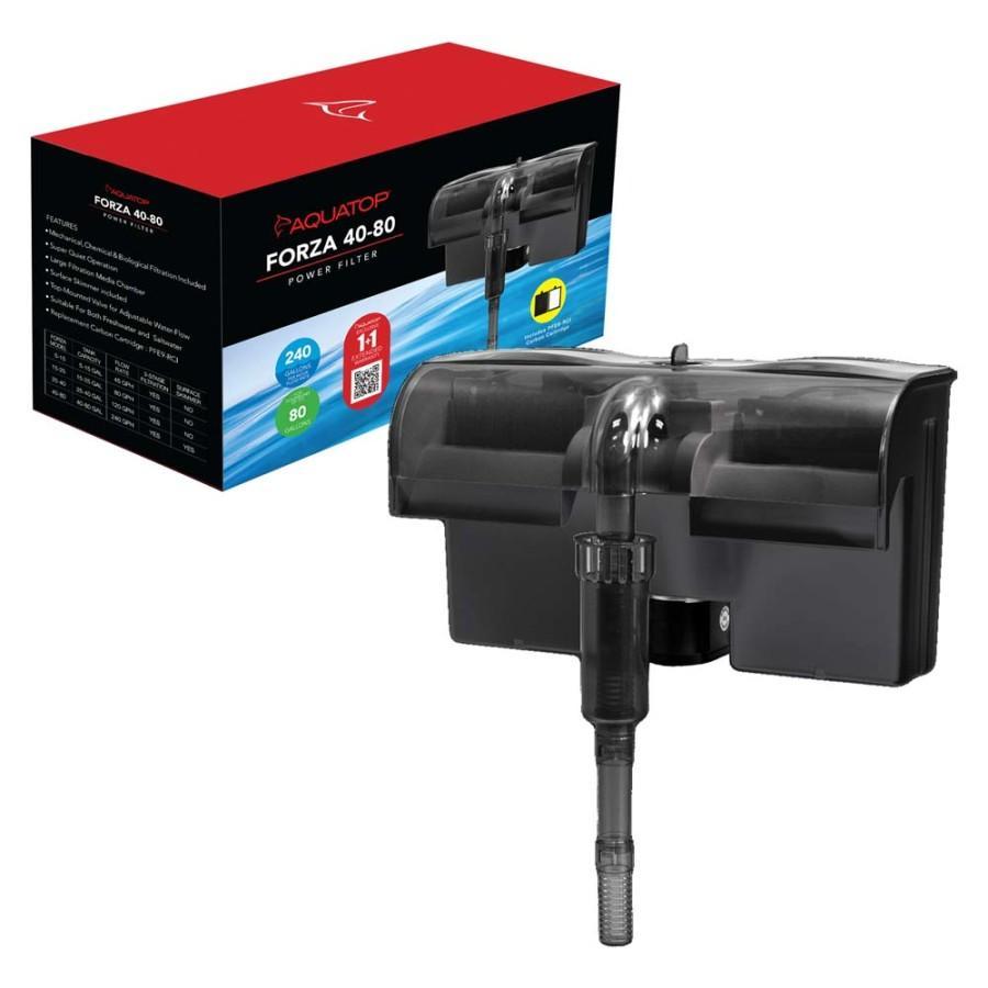 Aquatop FORZA 40-80 Power Filter W/ Surface Skimmer