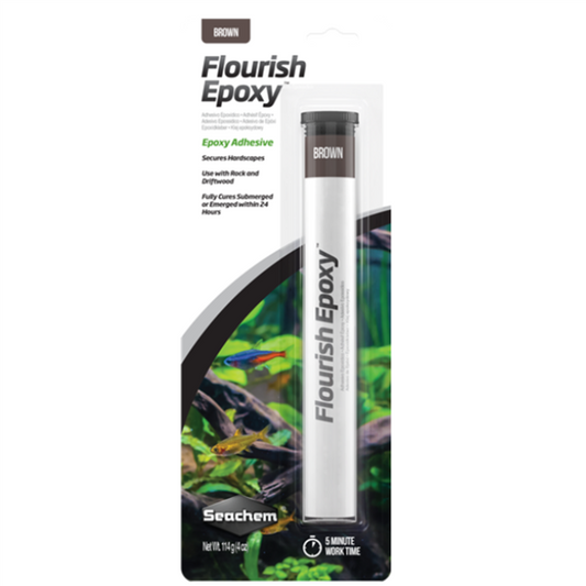 Seachem Flourish Epoxy - 4 oz - Brown