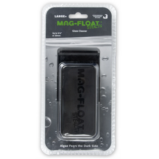 Mag-Float STEALTH Large+ Glass Aquarium Cleaner (3/4" or 20mm)