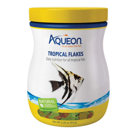 Aqueon Tropical Flakes Fish Food 2.29oz