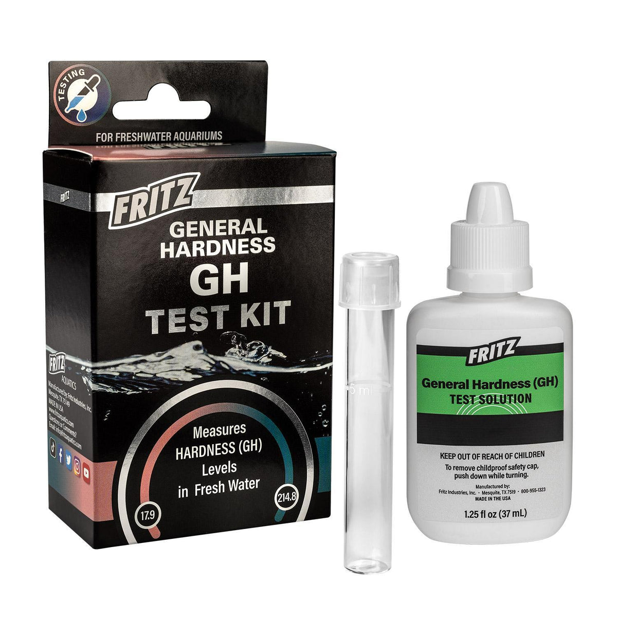 Fritz General Hardness (GH) Test Kit