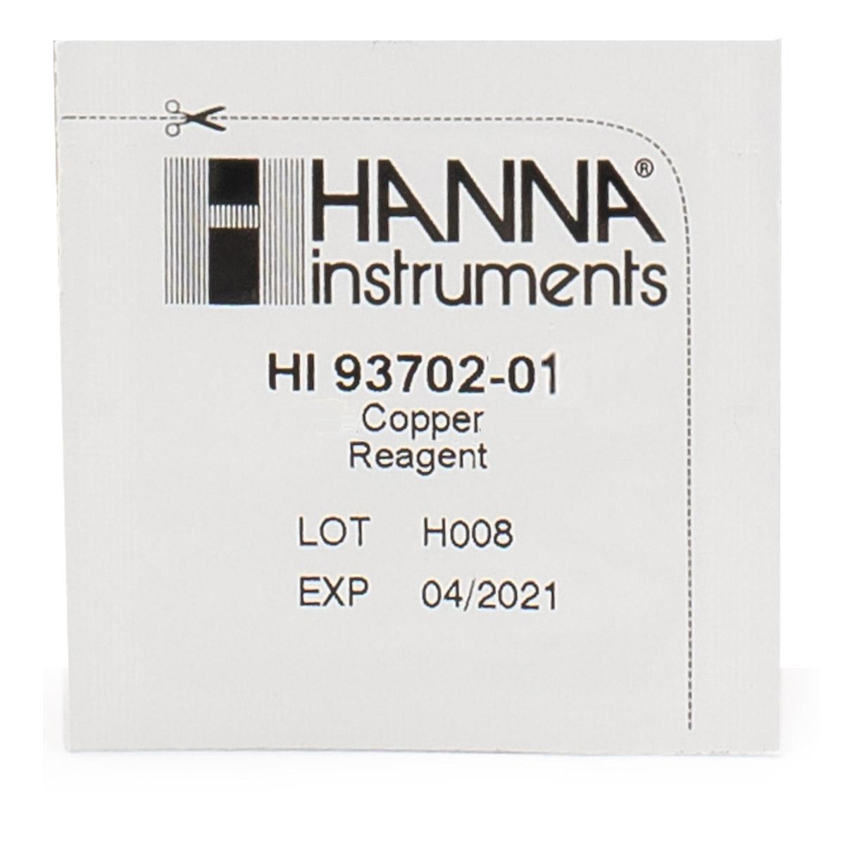 hi93702-01 Copper High Range Reagents (100 tests)