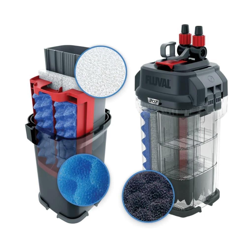 Fluval 207 Bio-Foam Value Pack