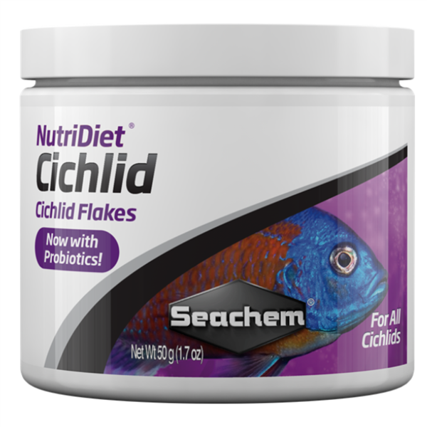 SEACHEM NutriDiet Cichlid Flakes 50 g