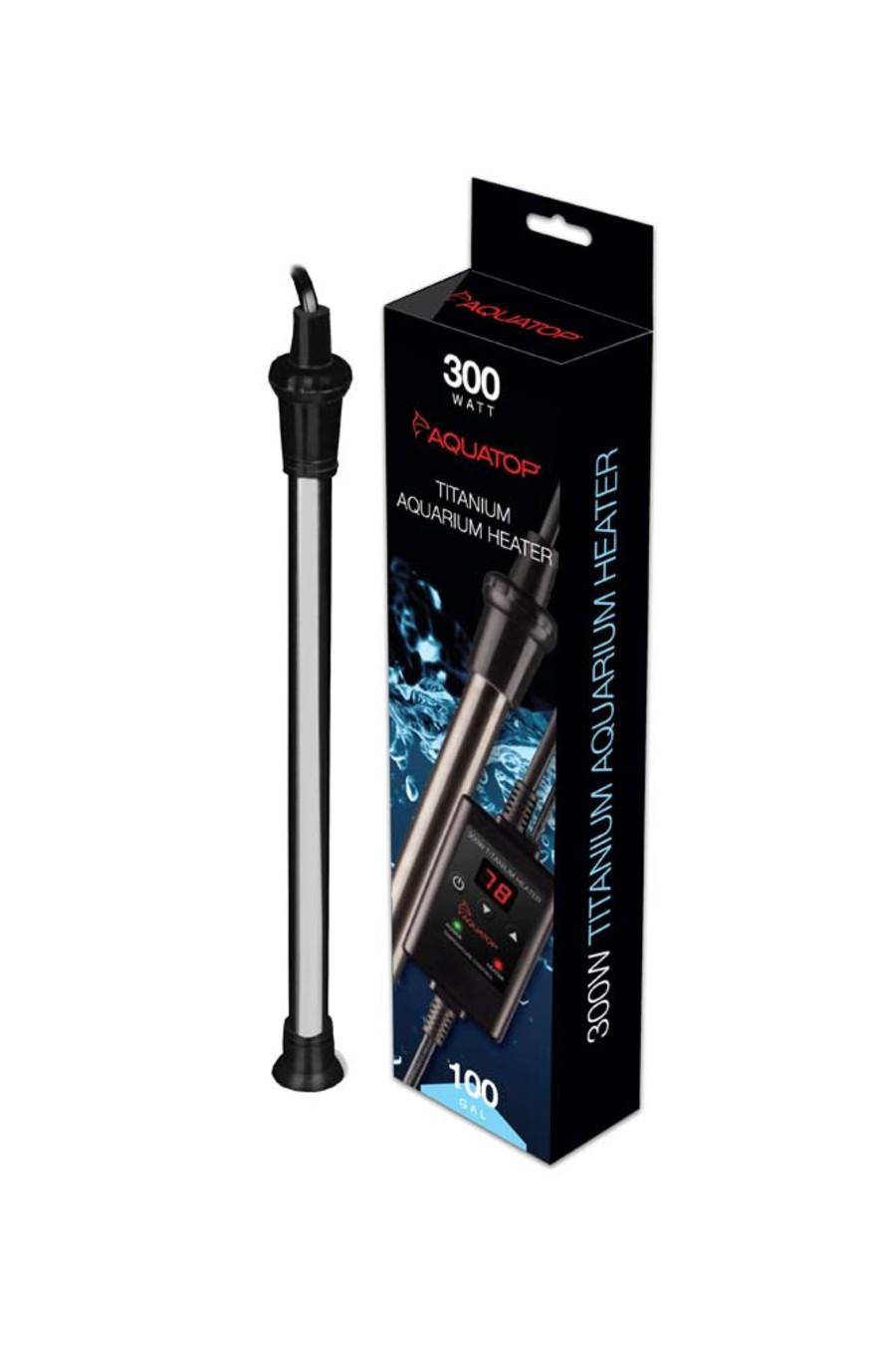 Aquatop Titanium Heater W Controller 300w