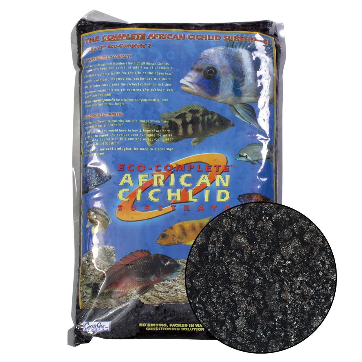 20# Eco-Complete Cichlid Zack Black
