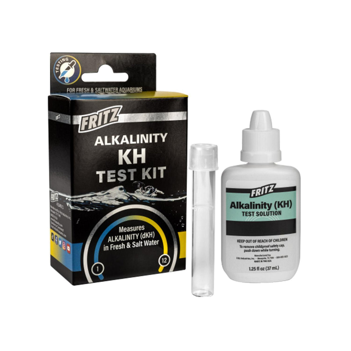 Fritz Alkalinity (KH) Test Kit