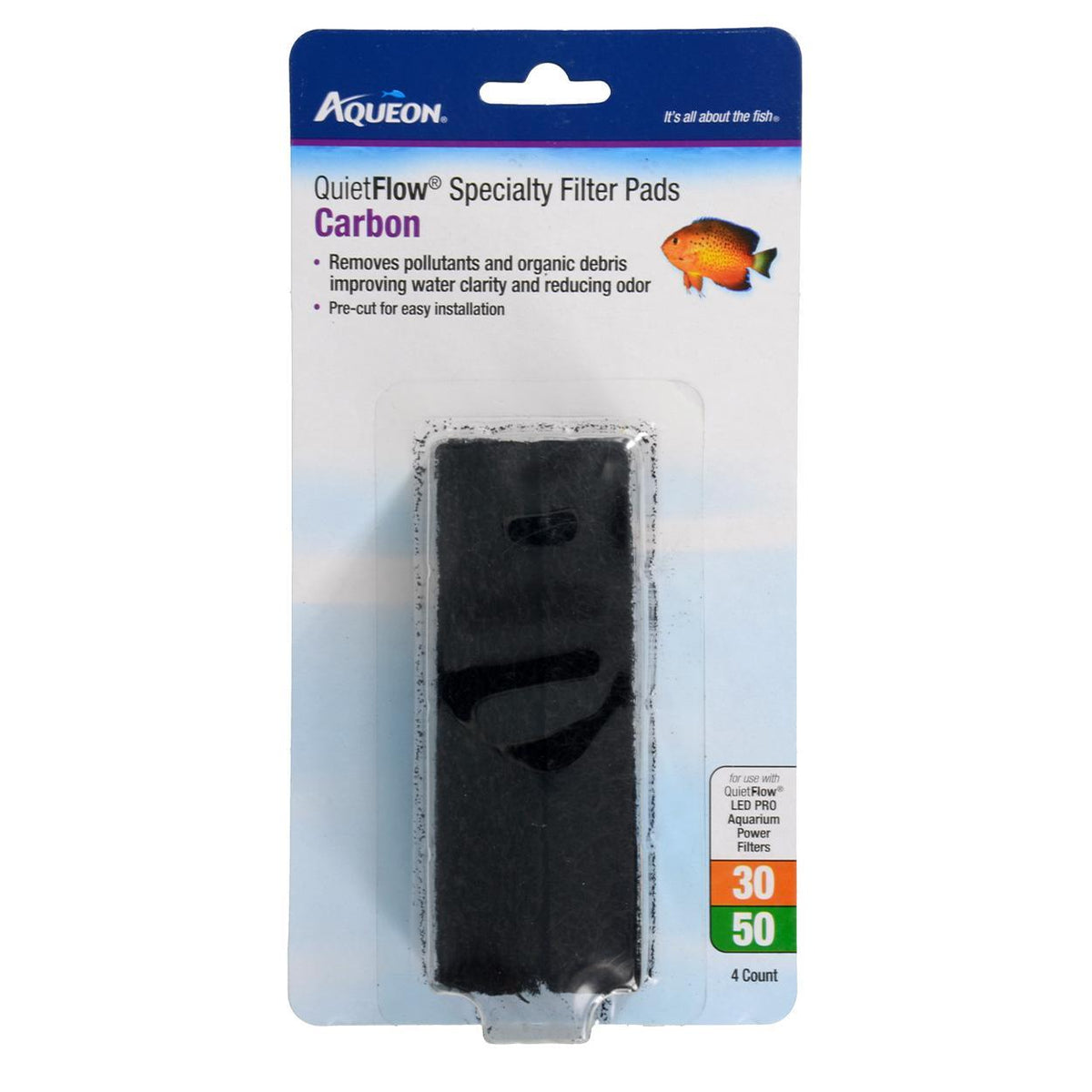 AQUEON Carbon Spec Pad for QuietFlow 30/50