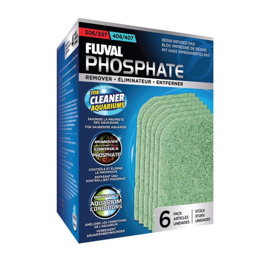 Fluval 307/407 Phosphate RemoverPad 6pcs