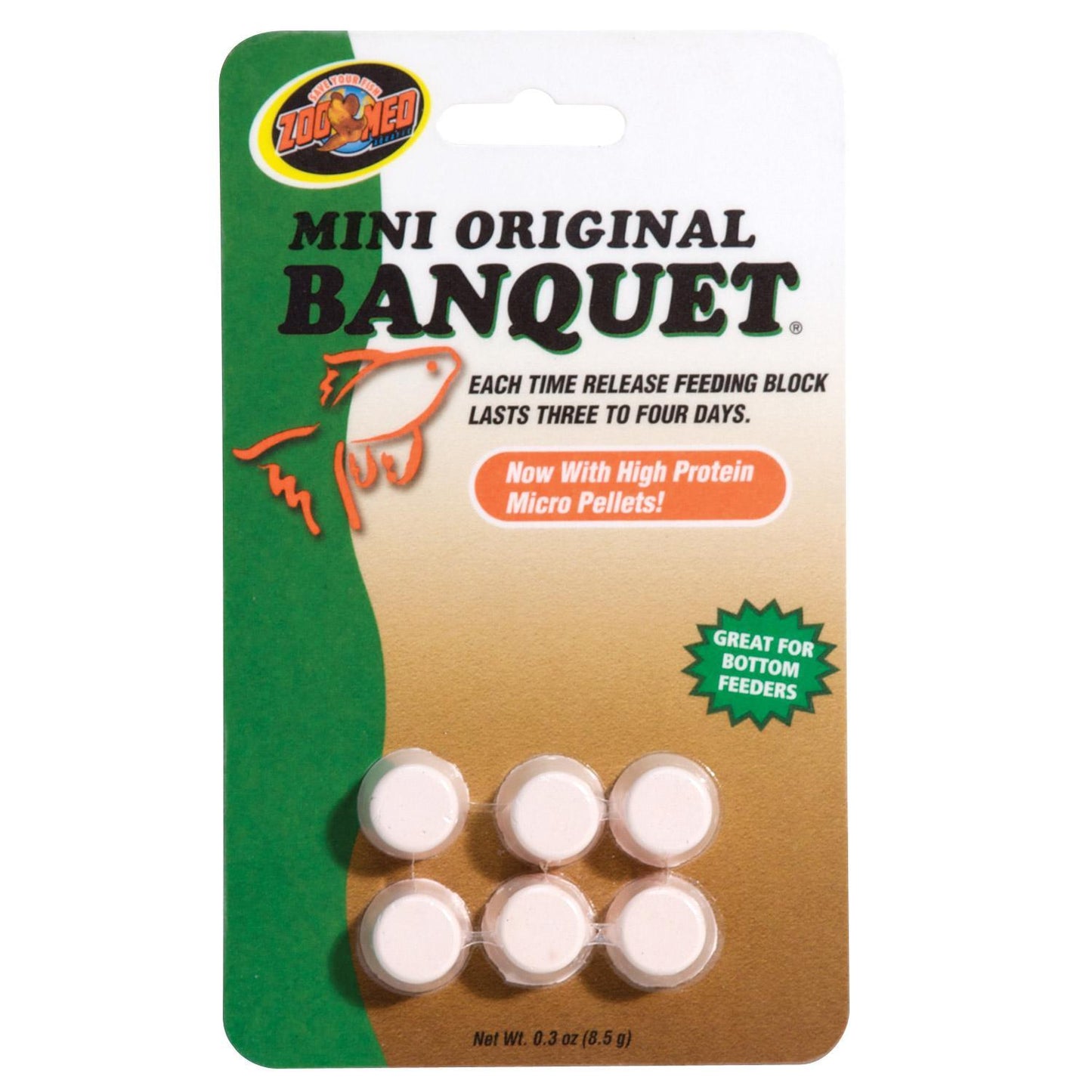 ZOO MED Original Banquet Block - Mini - 6 pk