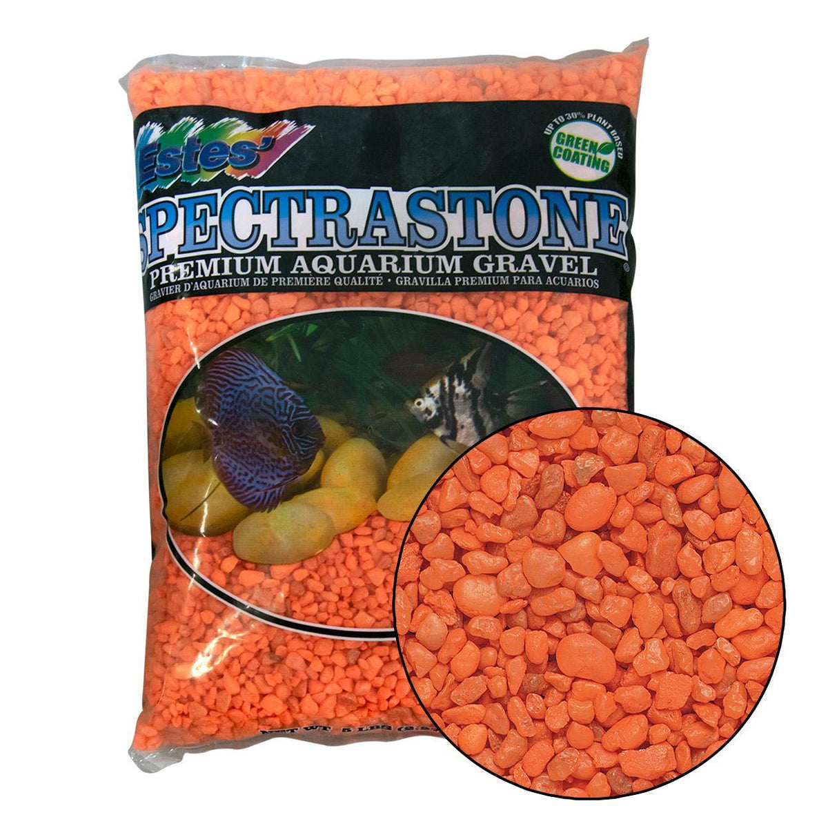 5# Spectrastone Orange Gravel