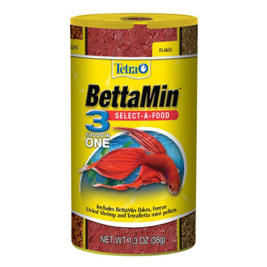 Tetra BettaMin Select-A-Food 1.3oz