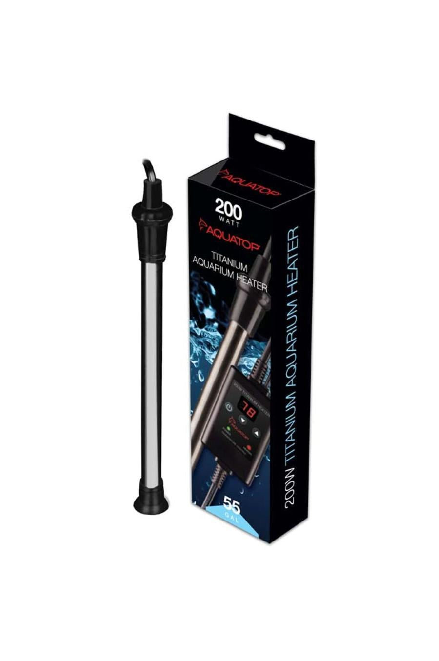 Aquatop Titanium Heater W/controller 200w