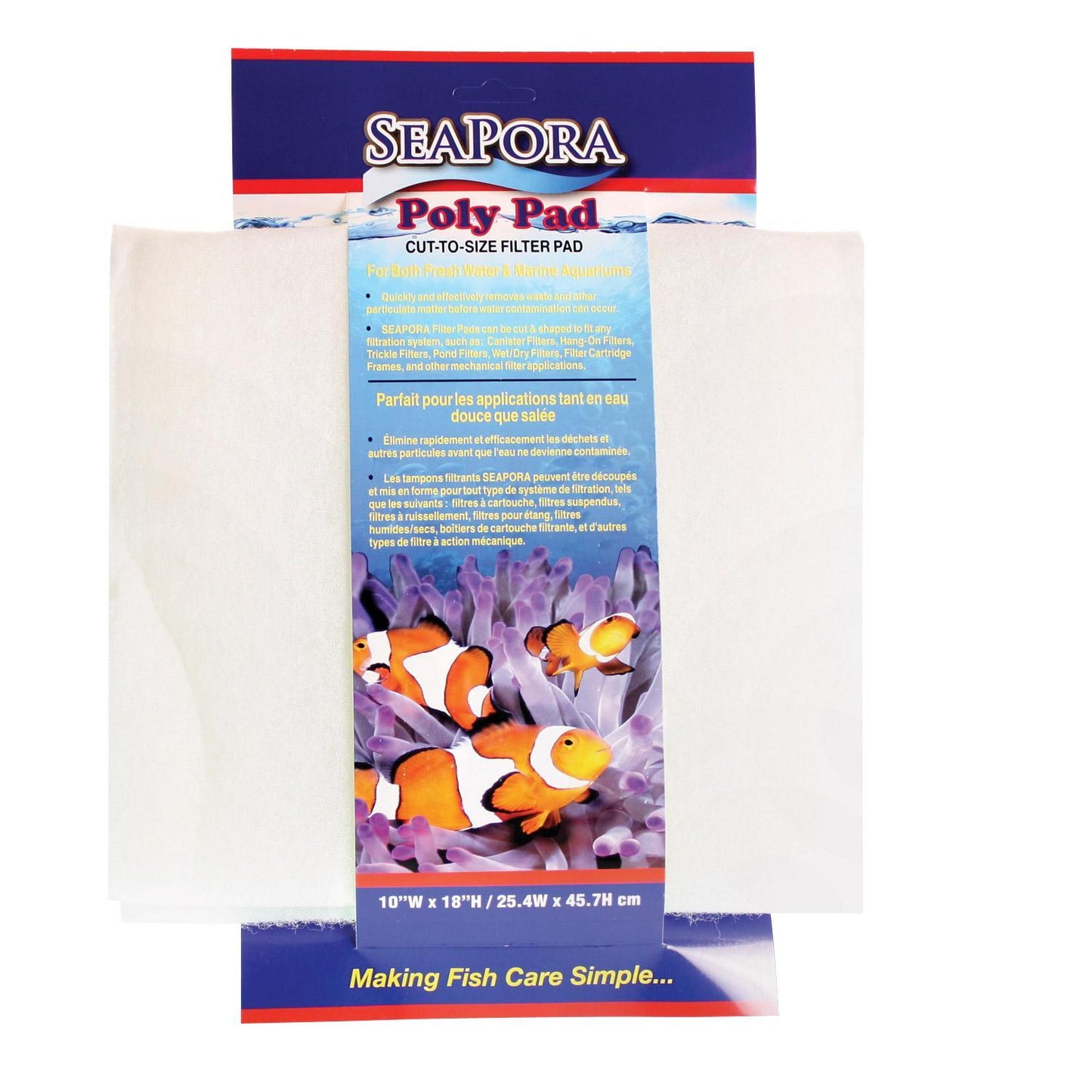 Seapora Poly Pad 18" x 10"