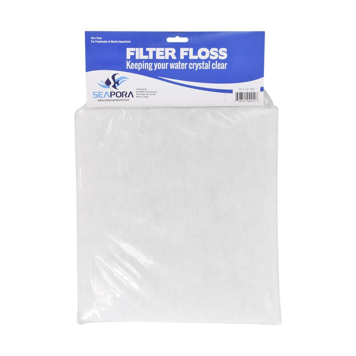 SEAPORA Filter Floss Pad - 10" x 12" - 1 pk