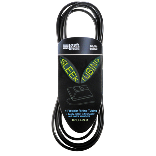 Sleek Black Airline Tubing - 8 ft