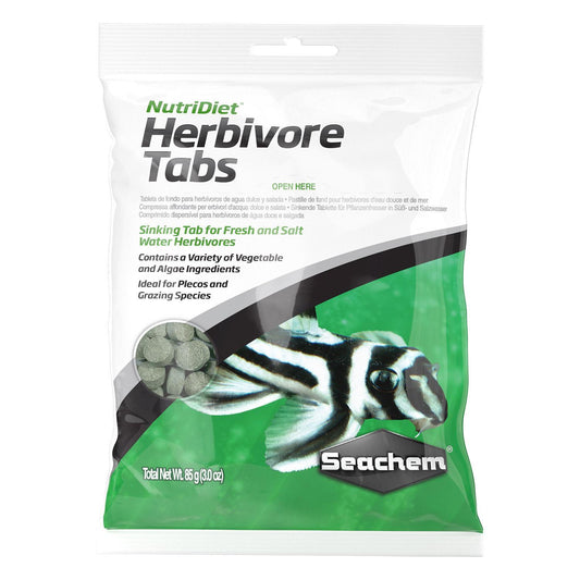 Seachem NutriDiet Herbivore Tabs