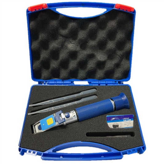 LED Refractometer Large Blue Box