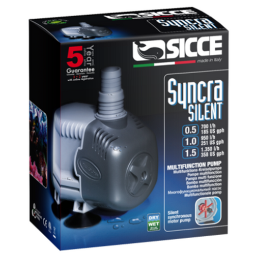 Syncra Silent .5 185gph