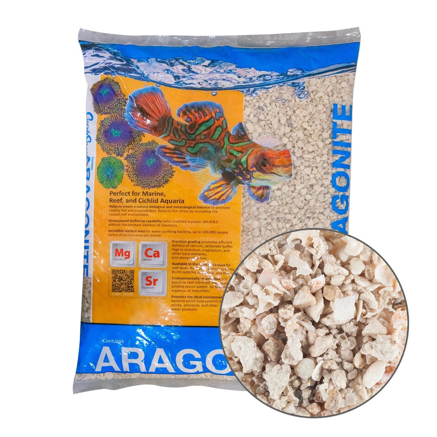 10# CS Dry Crushed Coral