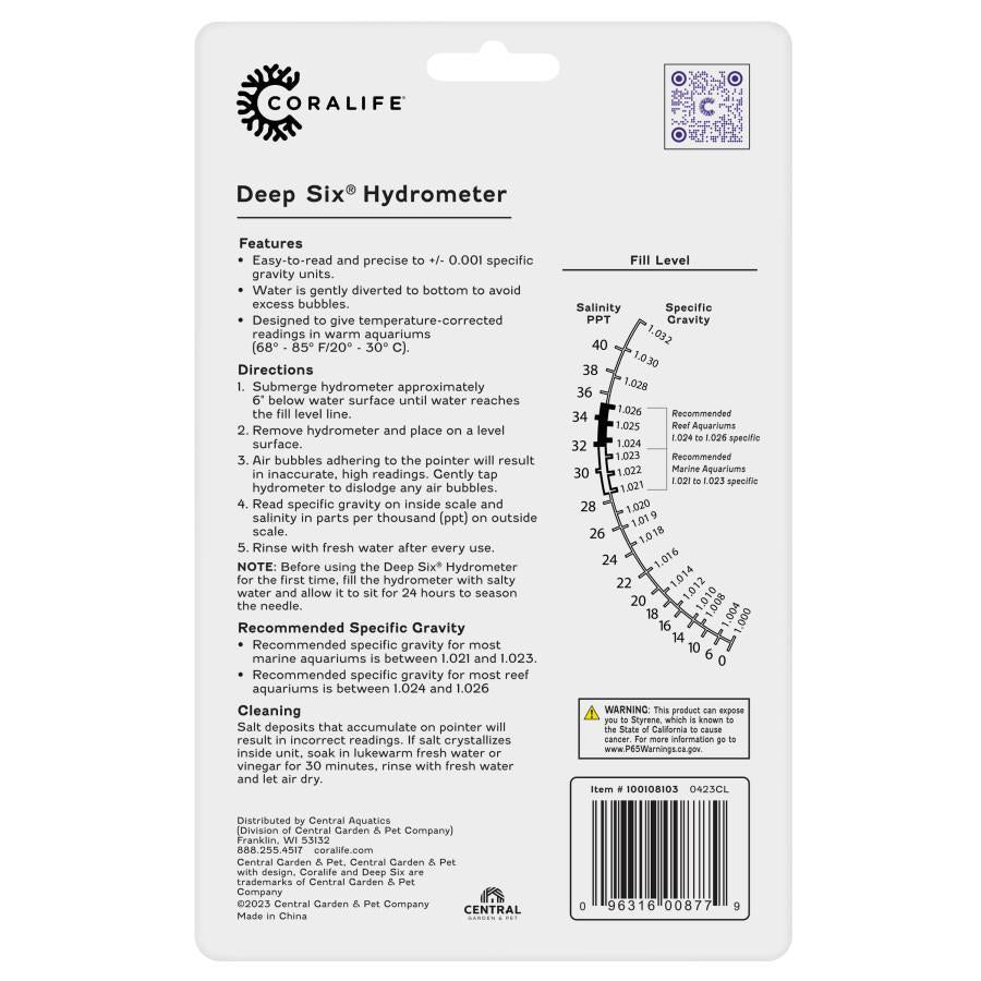 Deep Six Hydrometer