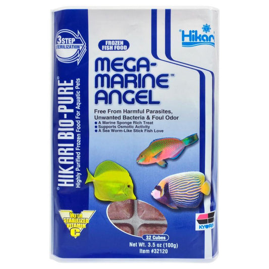 Hikari Bio-Pure Frozen Mega-Marine Angel Cubes 3.5oz