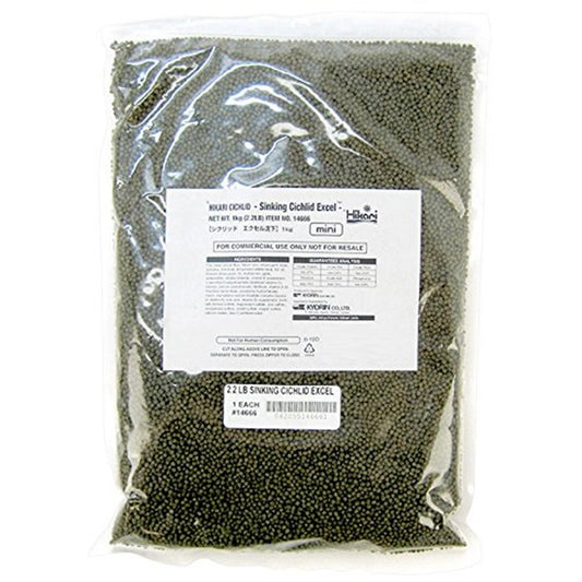 Hikari Sinking Cichlid Excel Mini Pellets 2.2lb